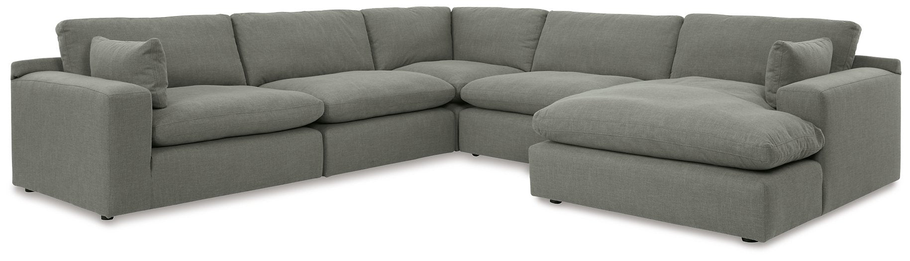 Elyza 5-Piece Sectional with Chaise