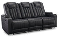 Center Point Reclining Sofa with Drop Down Table - Fash-N-Home (NY)