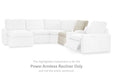 Hartsdale 6-Piece Left Arm Facing Reclining Sectional with Console and Chaise - Fash-N-Home (NY)