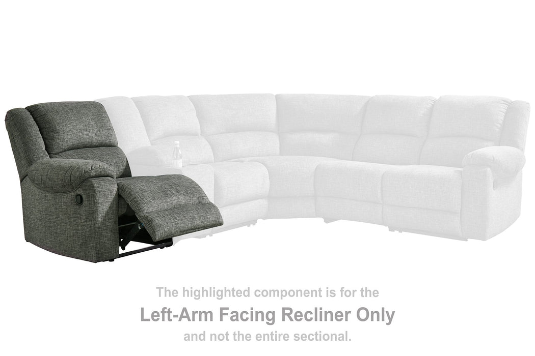 Goalie 4-Piece Reclining Sofa with Console