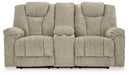 Hindmarsh Power Reclining Loveseat with Console - Fash-N-Home (NY)