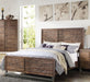 Acme Andria Queen Platform Bed in Reclaimed Oak 21290Q image