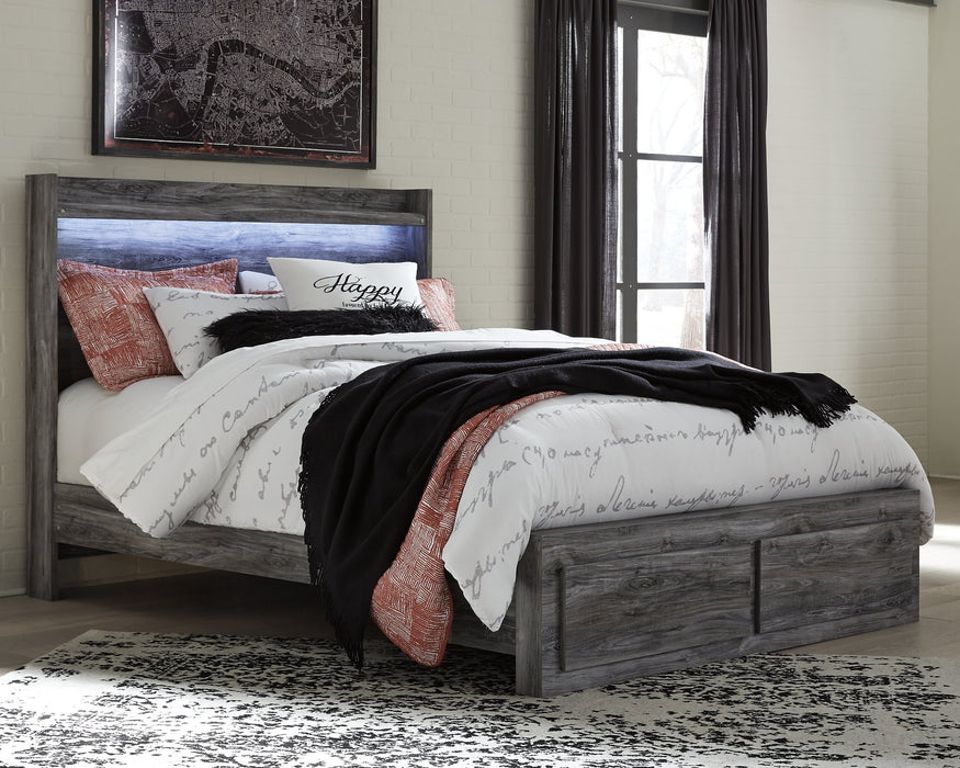 Baystorm Bed with 2 Storage Drawers