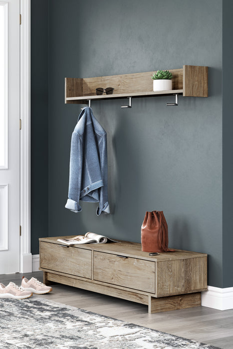 Oliah Bench with Coat Rack - Fash-N-Home (NY)