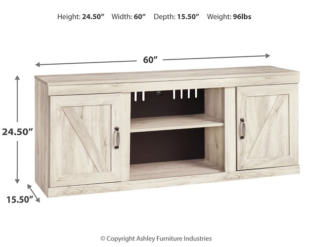 Bellaby 3-Piece Entertainment Center with Electric Fireplace