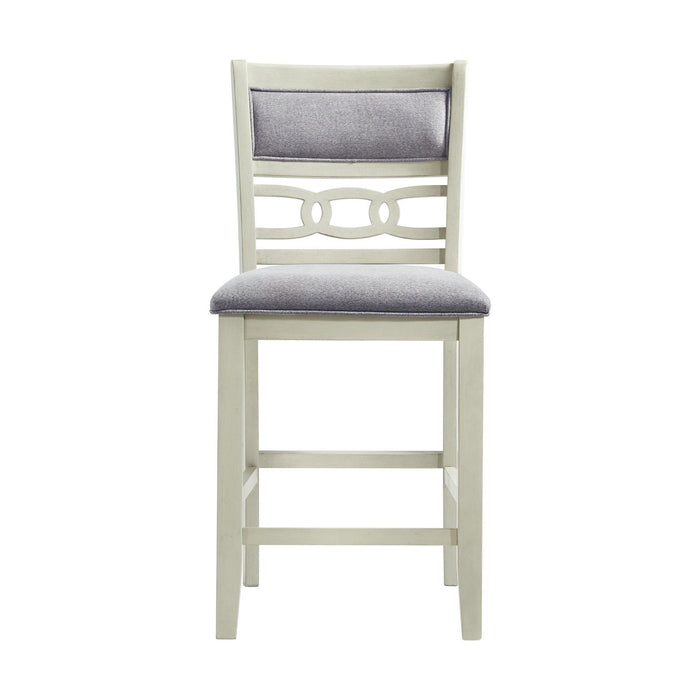 Amherst Counter Height Side Chair Set in Bisque of 2