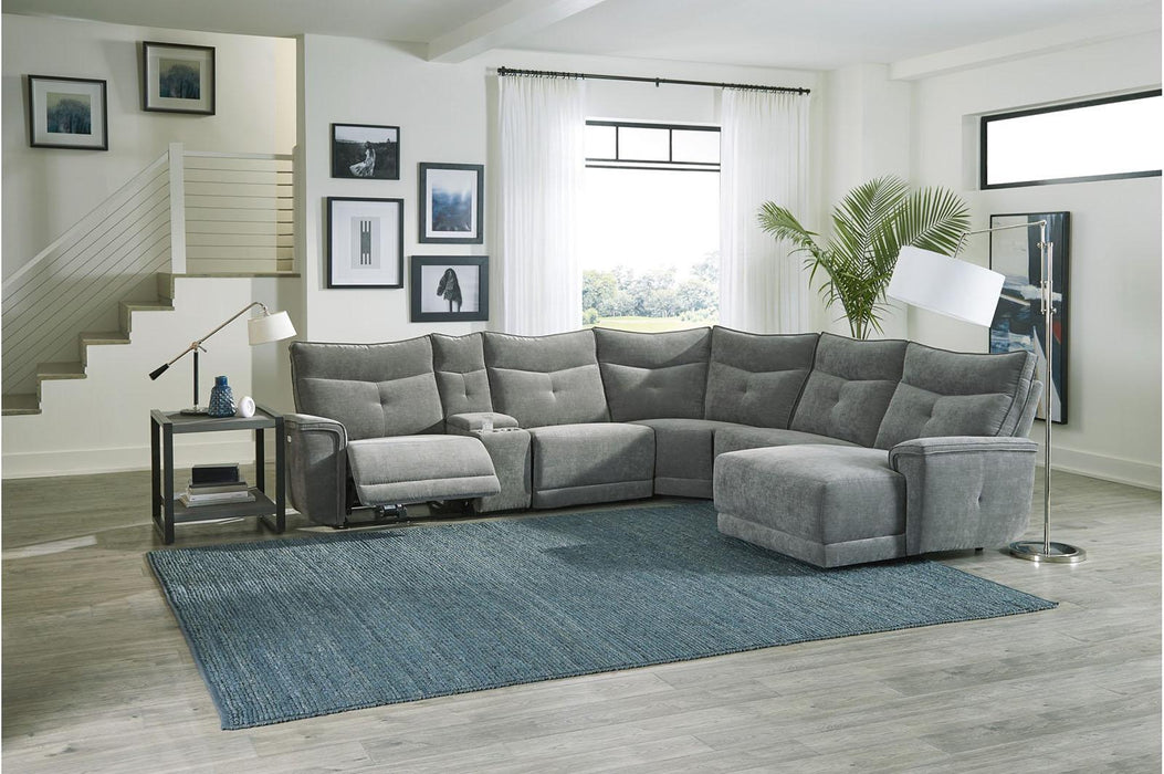 Homelegance Furniture Tesoro Console in Dark Gray 9509DG-CN
