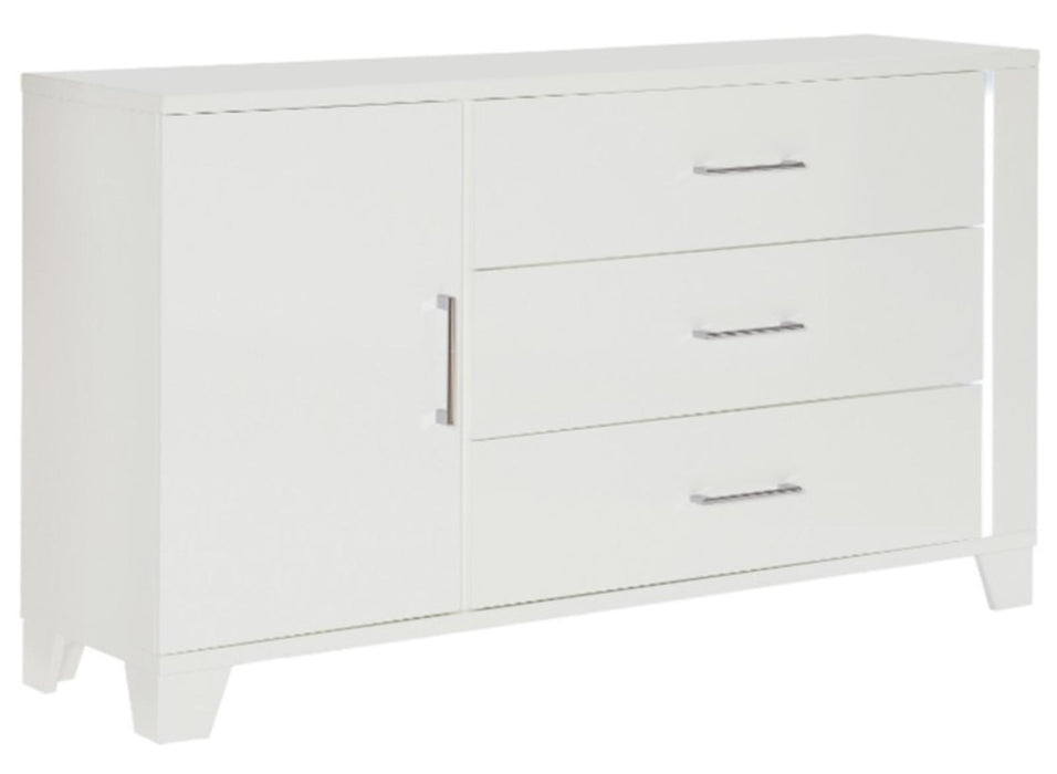 Homelegance Kerren Dresser in White 1678W-5