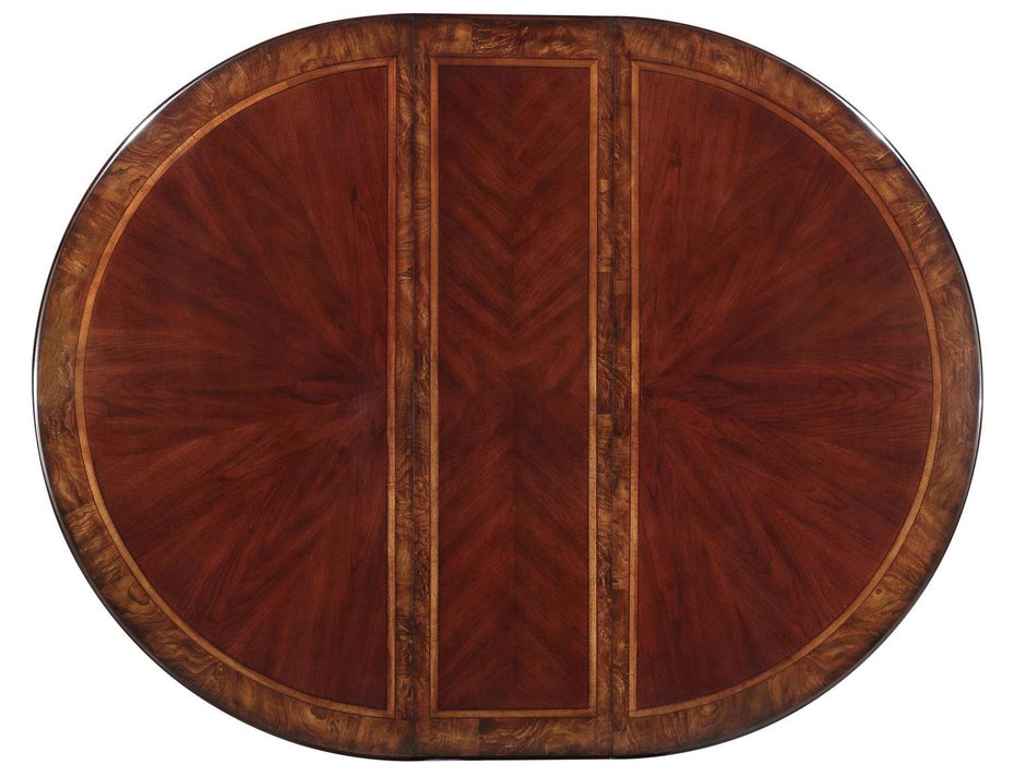 Homelegance Deryn Park Round Dining Table in Dark Cherry 2243-76*