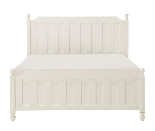 Wellsummer Queen Panel Bed in White 1803W-1* image