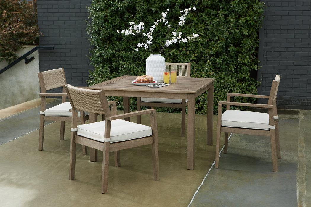 Aria Plains Outdoor Dining Set - Fash-N-Home (NY)
