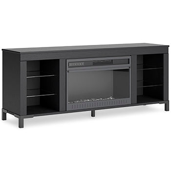 Cayberry 3-Piece Entertainment Center with Electric Fireplace
