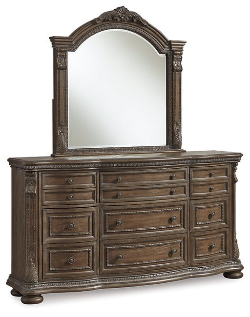Charmond Dresser and Mirror image