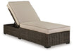 Coastline Bay Outdoor Chaise Lounge with Cushion image
