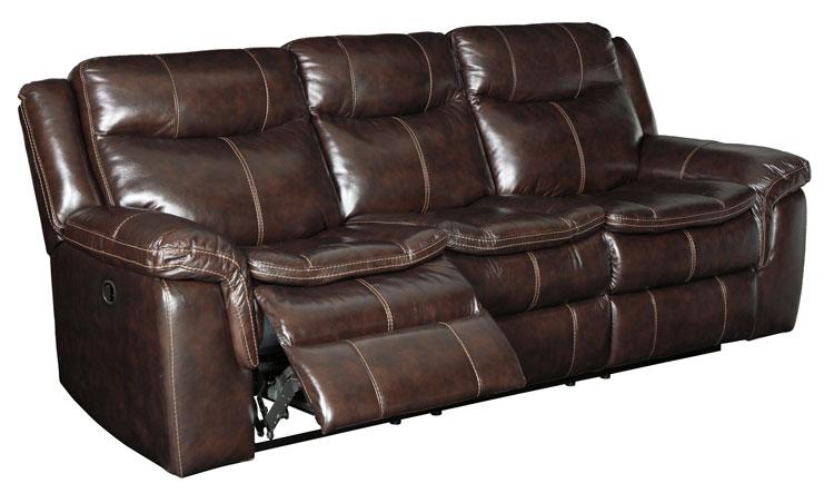 Lockesburg Leather Reclining Sofa
