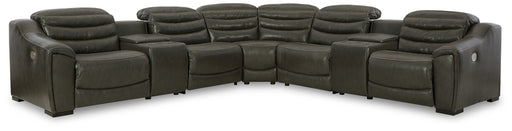 Center Line 7-Piece Power Reclining Sectional image